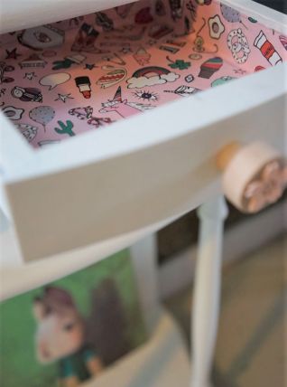 coiffeuse chambre  relookée 