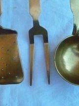 ustensiles de cuisine avec suport , vintage