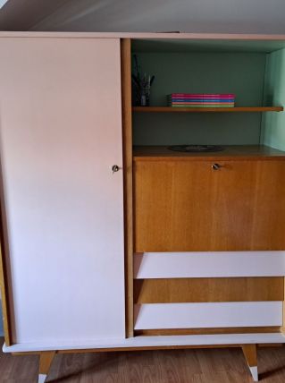 Meuble secrétaire vintage 