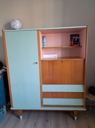 Meuble secrétaire vintage 