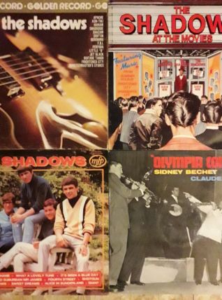 Lot de 4 Vinyles 33t Rock'n'Roll 60s et Jazz 
