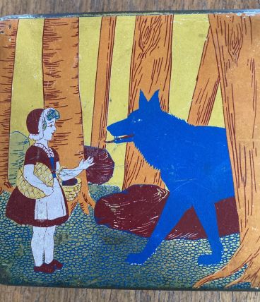 Boîte tôle sérigraphiée Le Petit Chaperon rouge