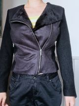 Veste simicuir