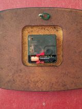 Pendule murale en formica Vedette Transistor