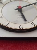 Pendule murale en formica Vedette Transistor