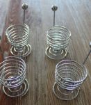 LOT DE COQUETIERS (chrome)
