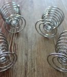 LOT DE COQUETIERS (chrome)