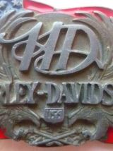 Boucle de ceinture HARLEY DAVIDSON, vintage