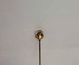 Lustre 1960 en laiton et verre