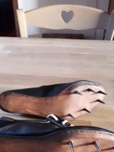 1920 Rarissime chaussures de spint en cuir
