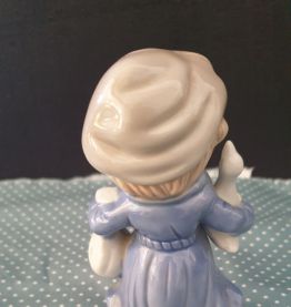 Figurine barbotine