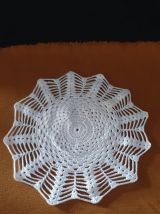 Napperon  rond crochet lot 3