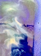 Verre de Murano bleu cobalt 