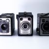 Lot de 5 appareils photos Kodak et Braun moyen format