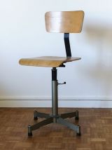 Chaise d'atelier vintage