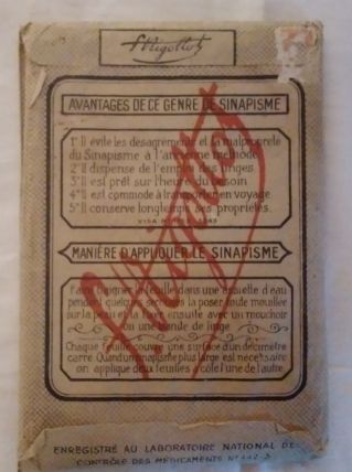 PAPIER RIGOLLOT à la moutarde 