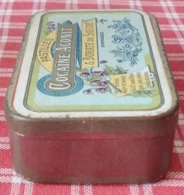 Boîte en tôle Cocaïne Aconit