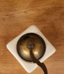 Petit moulin à café en porcelaine 