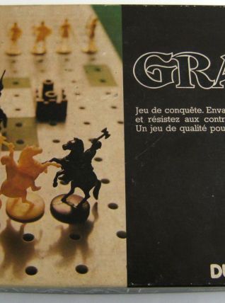 Jeux de société plateaux Graal Dujardin complet vintage