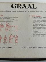 Jeux de société plateaux Graal Dujardin complet vintage