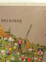 Puzzle willeb france départements ref:1779 vintage