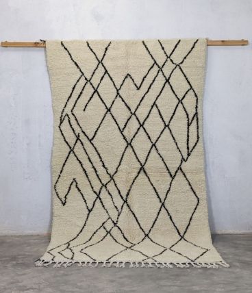 Tapis Marocain Berbère en laine 234 x 140 Cm