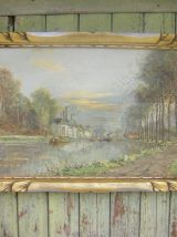 Canal de Bruxelles. Dimensions: 51 x 71 cm.
