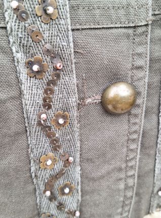 Veste kaki vintage 