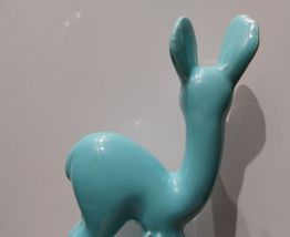 Rare Statuette biche schneider Paris