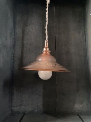 Baladeuse en Verre rose