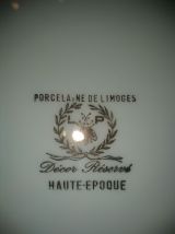 lot de 12 assiettes Limoges