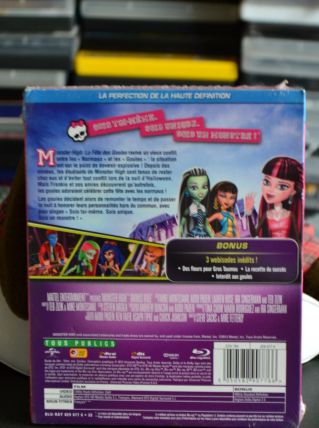 blu ray monster high