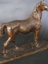 Cheval Pur sang .Fratin.Bronze 19eme