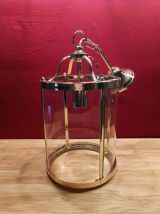 Suspension vintage en laiton