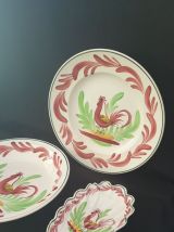 Ensemble de plat Luneville