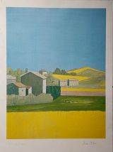 Pierre Palué - Lithographie - EA - Signée