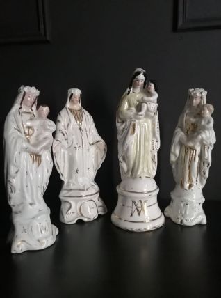 Lot statuettes religieuses 