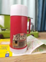 Porte aliments Thermos rouge