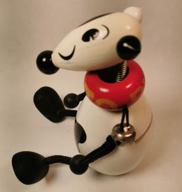 Vintage Tirelire Toby le Chien JOUET Made in France