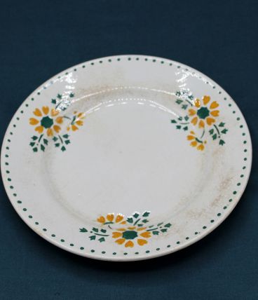 Ancienne Assiette de la Faïencerie de Gien - 1940