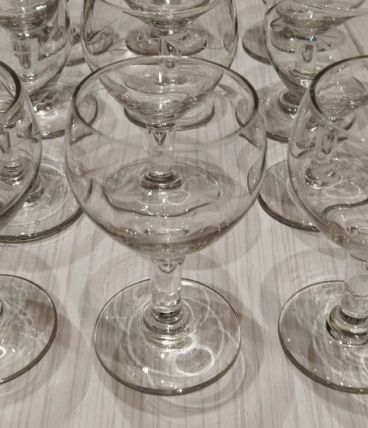 12 Verres à porto ou vin cuit