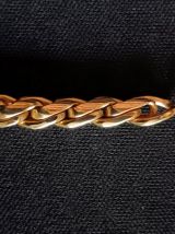 Bracelet en plaqué or Murat, mailles torsadées