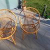 Fauteuils en rotin