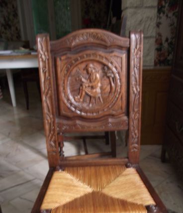 6 chaises style breton