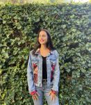 Veste Denim Fuschia Floral