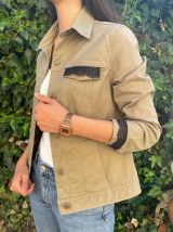 Veste Denim Afro