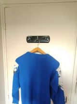 Pull oversize manches chauve-souris style 80's laine/Angora 