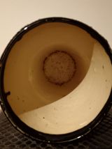 Vase en céramique Vallauris Fat Lava 1960