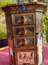 Coffret vertical à bijoux Egyptian