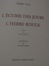 lot de 6 volumes Boris Vian Numérotée